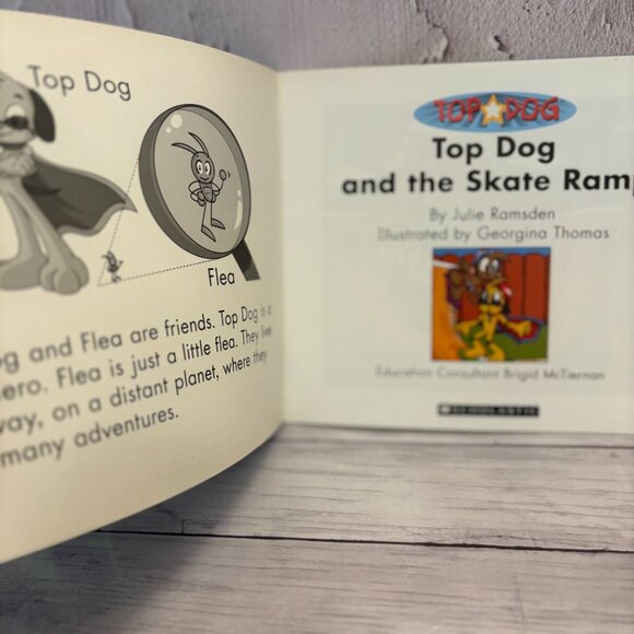 5 for $15 📕, Top Dog and the Skate Ramp, Child Book, Scholastic (SKU: 183MI) - Picture 3 of 5